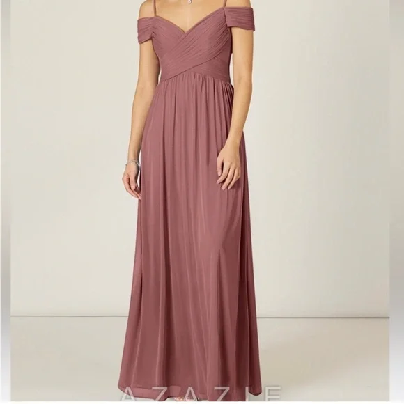 white christmas dresses Haley Platinum Chiffon Bridesmaids Dress main image 1